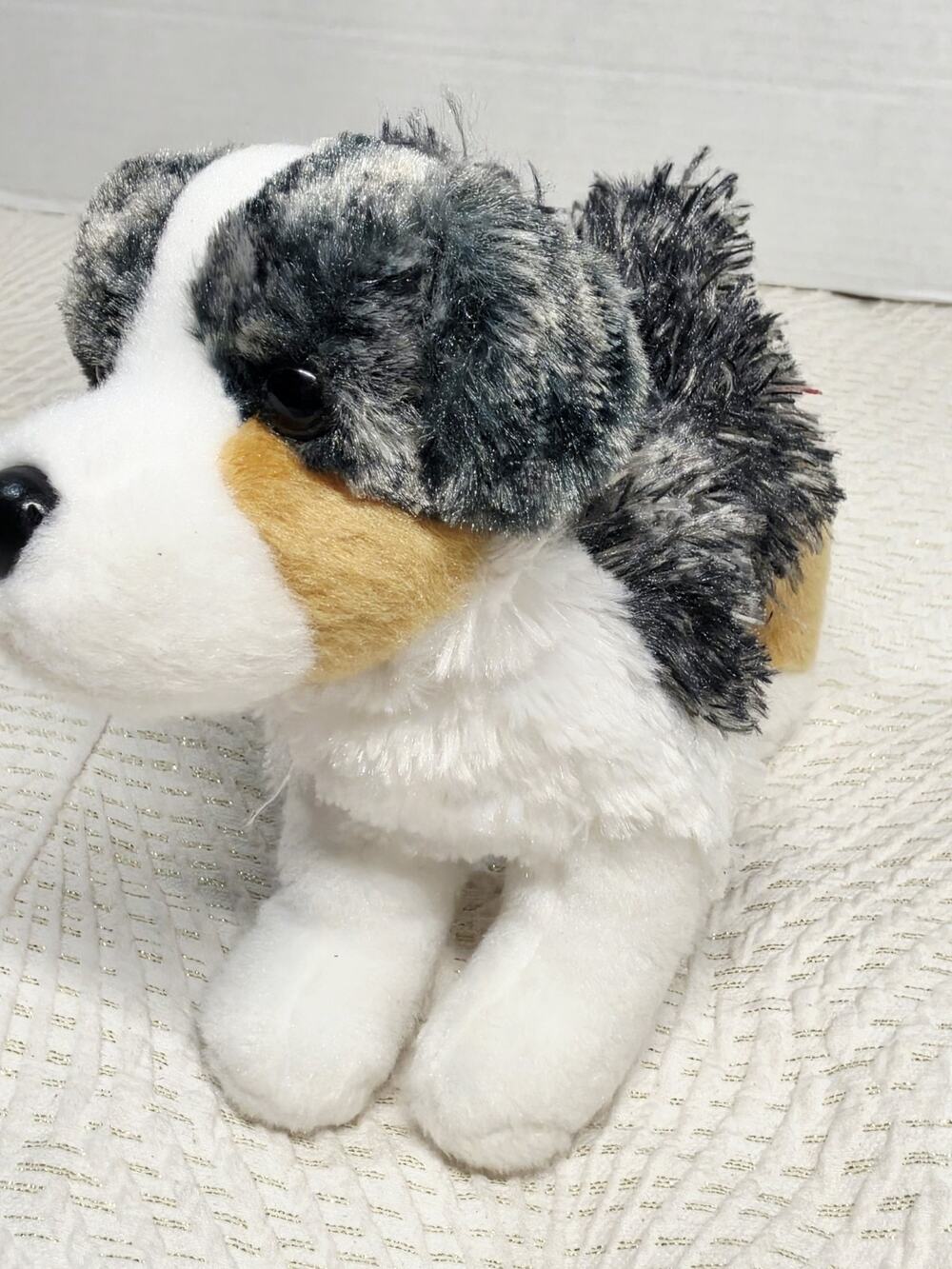 Douglas AUSTRALIAN SHEPHERD DOG STEWARD 7" Stuffed Animal Cuddle Toy Retired